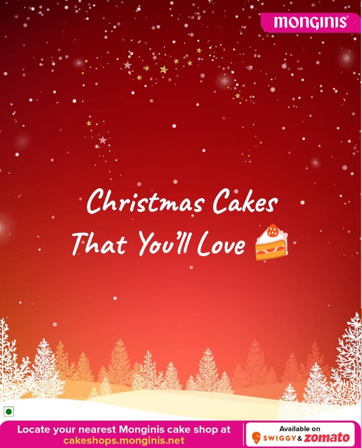 This Christmas, your favourite Monginis cake does more than taste amazing it gives you a chance to WIN exciting festiv...