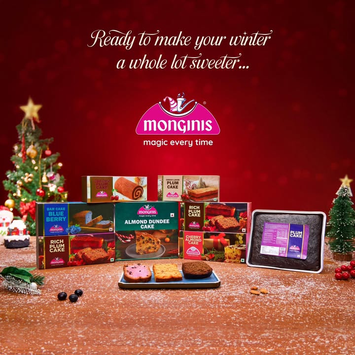 Winters are better with cake This season, wrap your celebrations in rich flavours and cosy moments with Monginis...