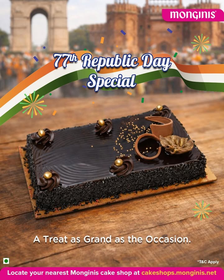 Swipe left to see how to make your Republic Day celebration sweeter From the flag hoisting to the final speec...