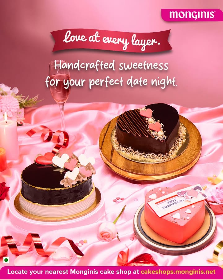 Love is officially in the air, and it smells like freshly baked magic We are thrilled to unveil our Valentines Special Cake...