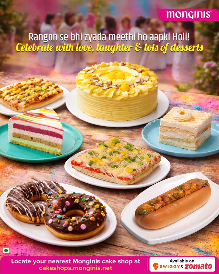 Iss Holi, rangon ke saath add karo desserts ki extra sweetness kyunki har celebration thoda aur special ho jaata hai with ...
