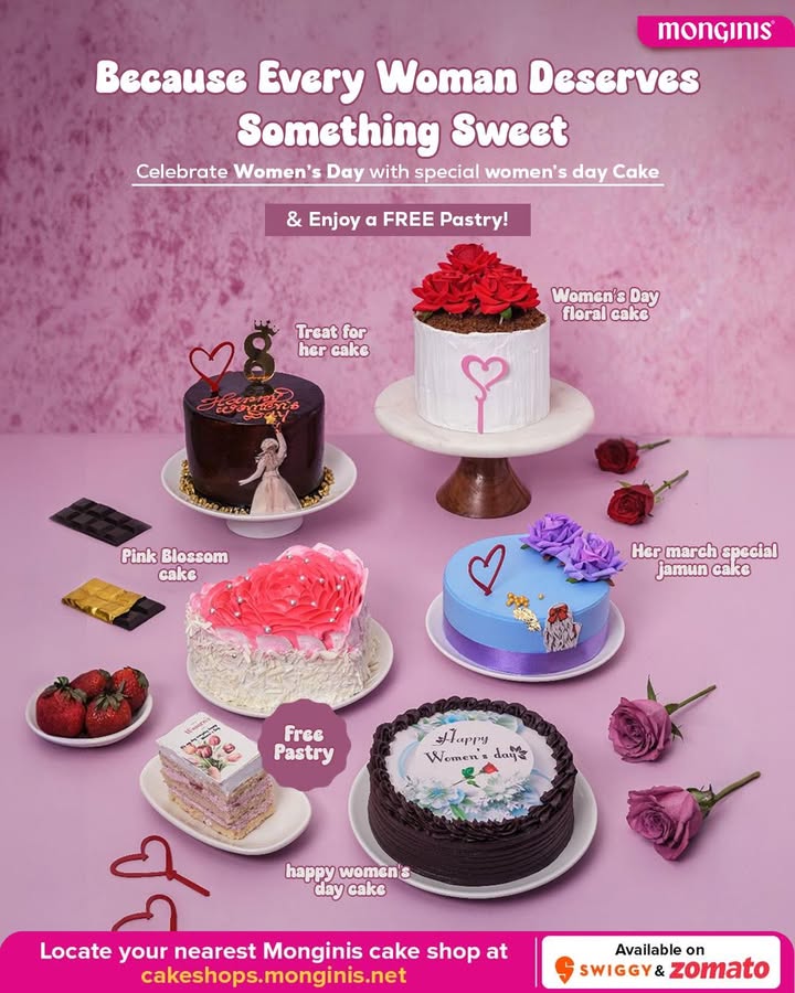 Heres to the women who make life sweeter every day