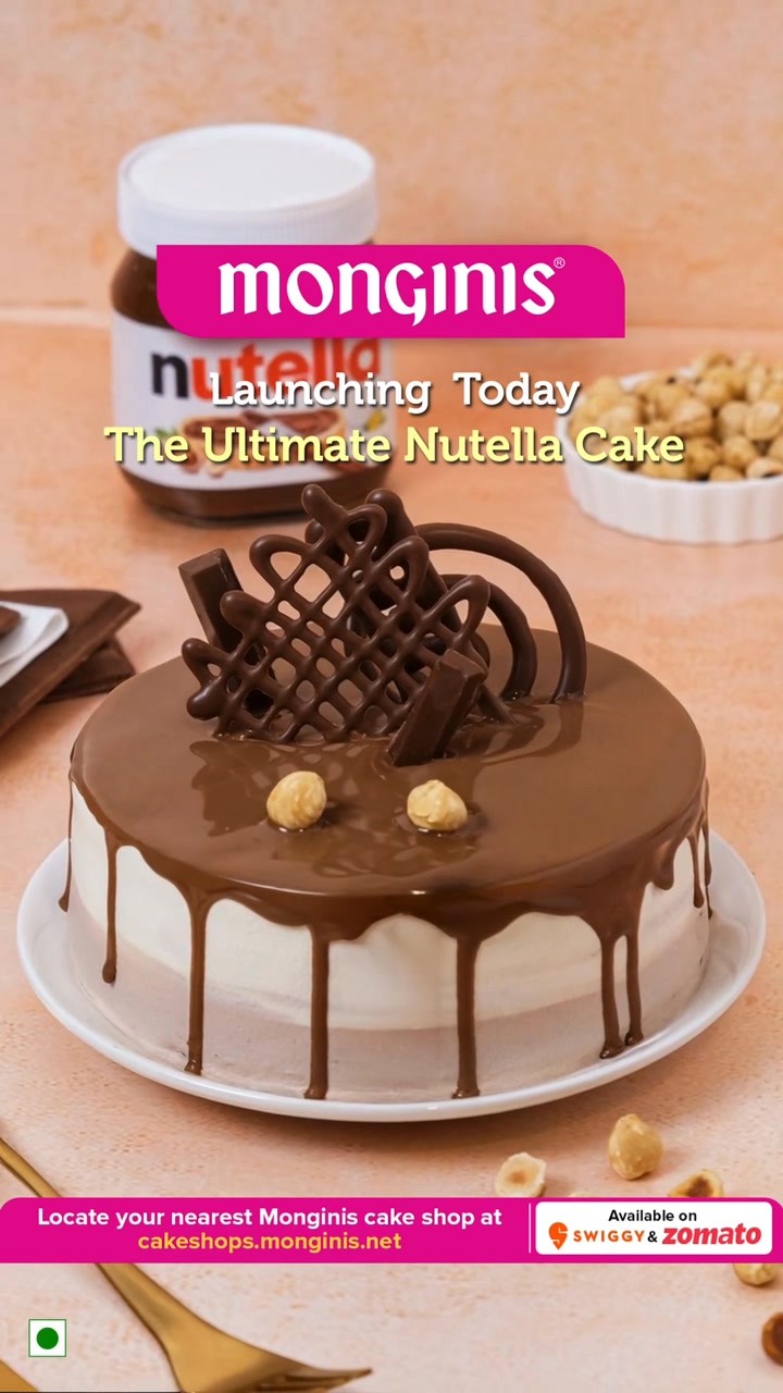 Breaking news for Nutella lovers Your favourite chocolate spread is now turning into the ultimate cake experience