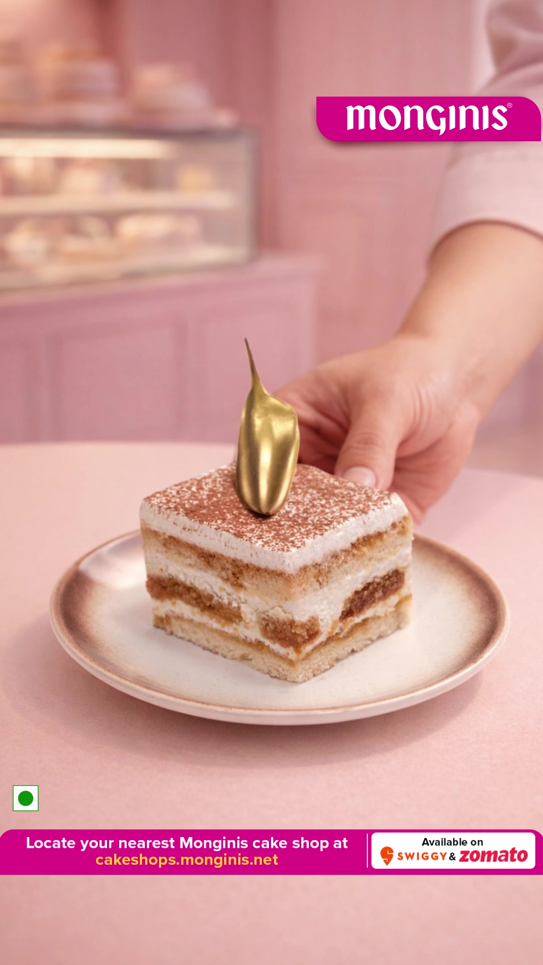 Sabse tasty cake kaha milegi Answer toh obvious hai Irresistible cakes, fresh bakes, aur har bite mein...