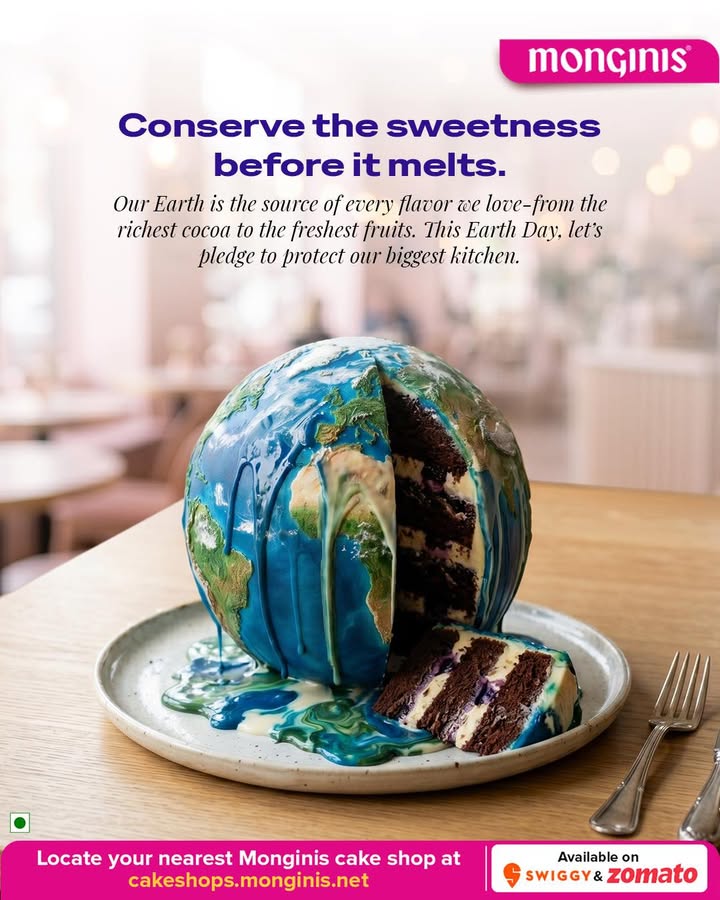 Sweetness comes from the Earth we share This Earth Day, lets protect our biggest kitchen because every bite begi...