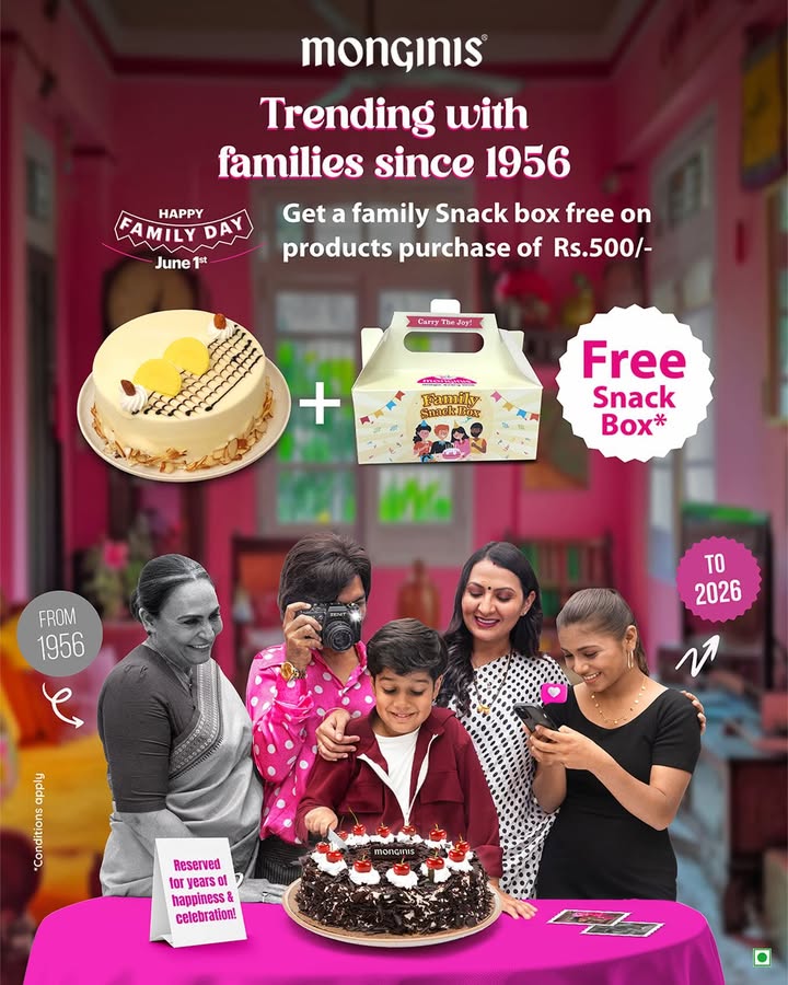 Celebrate the moments that matter most with the people who matter even more For generations, Monginis has been a...