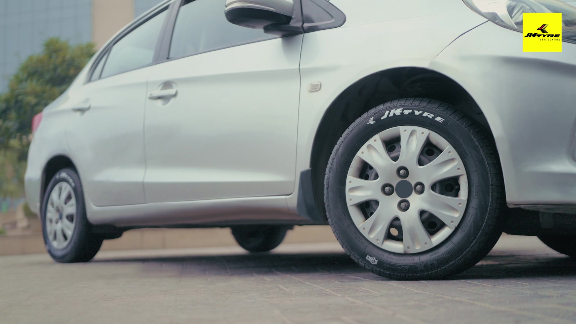 An Independent woman who knows her way around a car and life becomes unstoppable with a smart tyre that prevents puncture