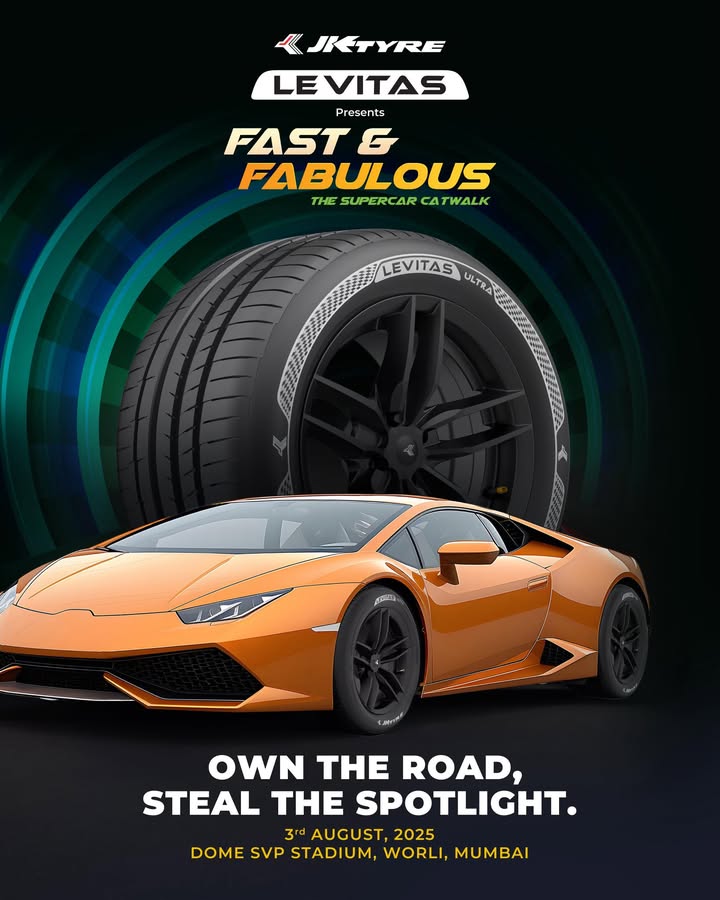 Some tyres grip the road. But this one grips attention too