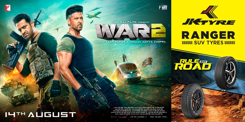 JK Tyre Ranger Series War 2 Rule Every Terrain. Conquer Every Mission