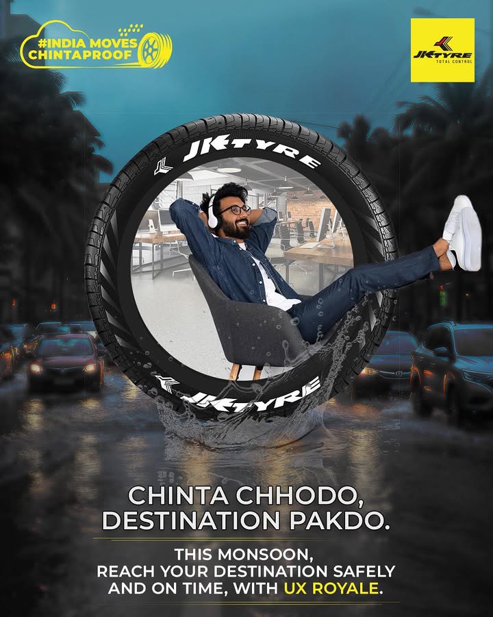 Heavy rains, waterlogged roads, endless traffic nothing should stop you