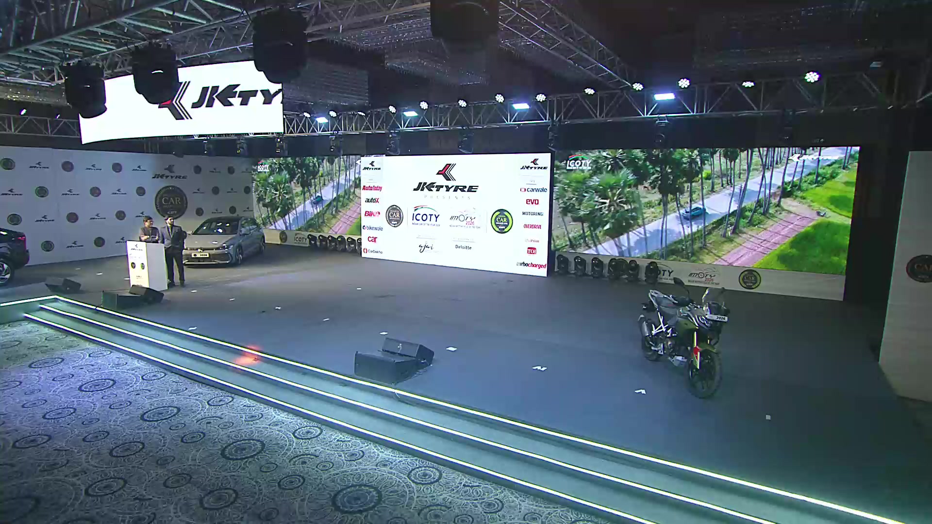 Watch the oscars of Indian Automobile Industry JK Tyre presents ICOTY IMOTY Awards 2026, LIVE from Delhi.