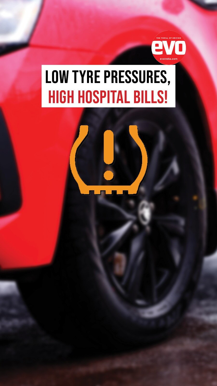 High speeds amplify tyre heat and the risks JK Smart Tyre x EVO India demonstrate how incorrect tyre pressure leads to exc...