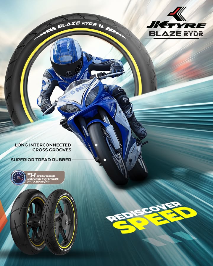 When the road calls for speed, answer with Blaze RYDR. Twist the throttle. Feel the difference