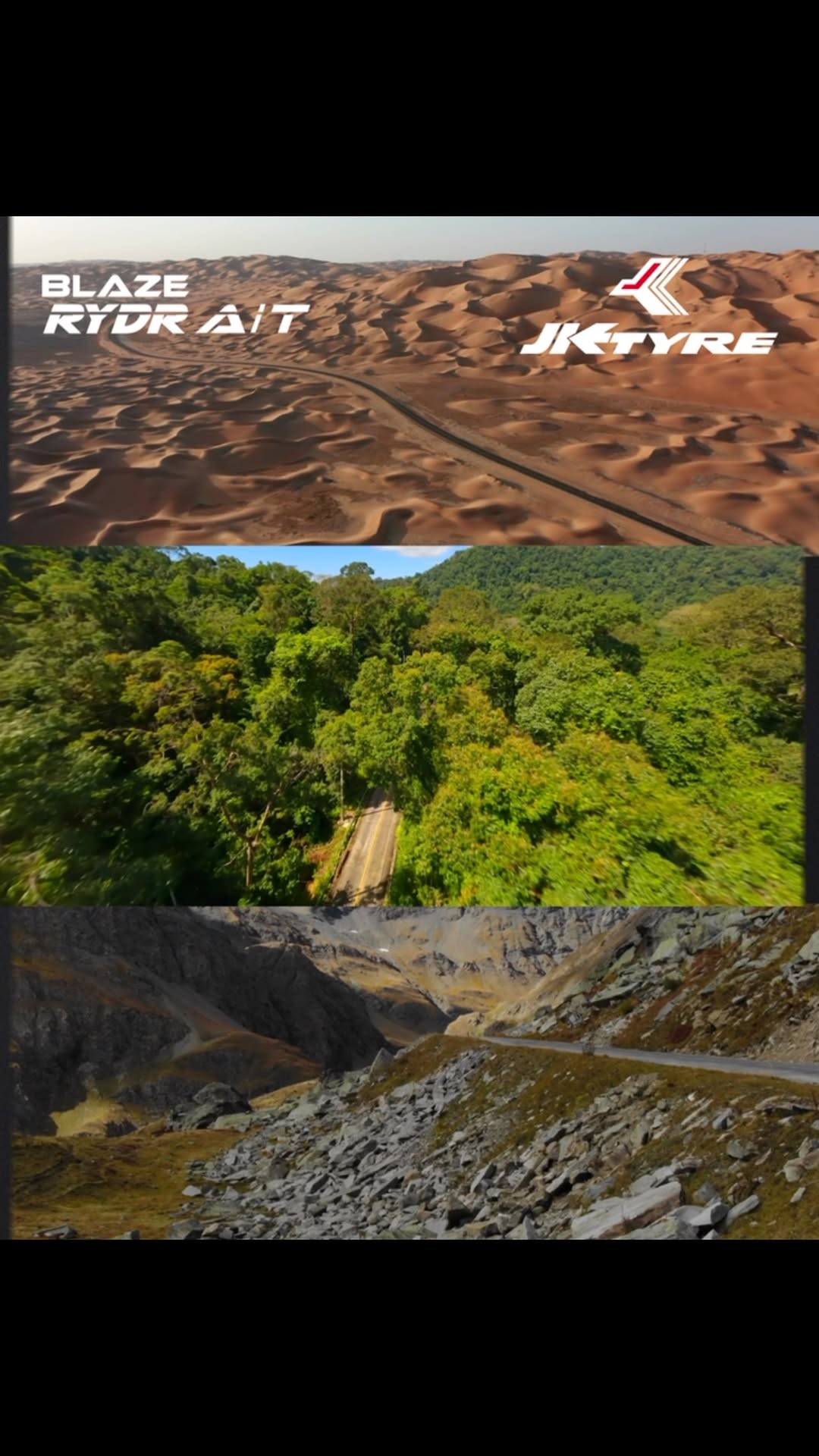 Different terrains Bring them on. Blaze RYDR A T is made to keep your ride ready for whatevers ahead