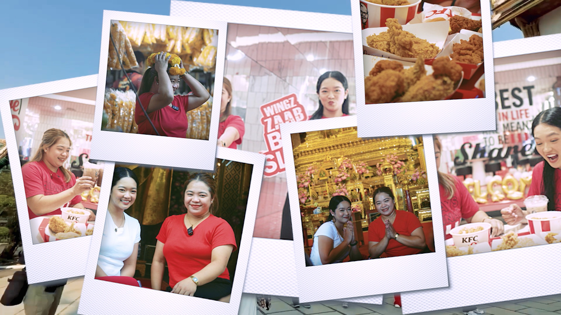 One Tap to Thailand From ordering through the NEW KFC App to experiencing the KFC Wingz Zabb Roseann Pa...
