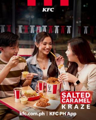 Besties dont let besties miss out on Salted Caramel Kraze. You know what to do, get to your nearest KFC now. 