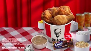 She deserves some sweet treat and a finger lickin good feast Order KFC Mom s Bucket and get a FREE Cake Bar for Mom until ...