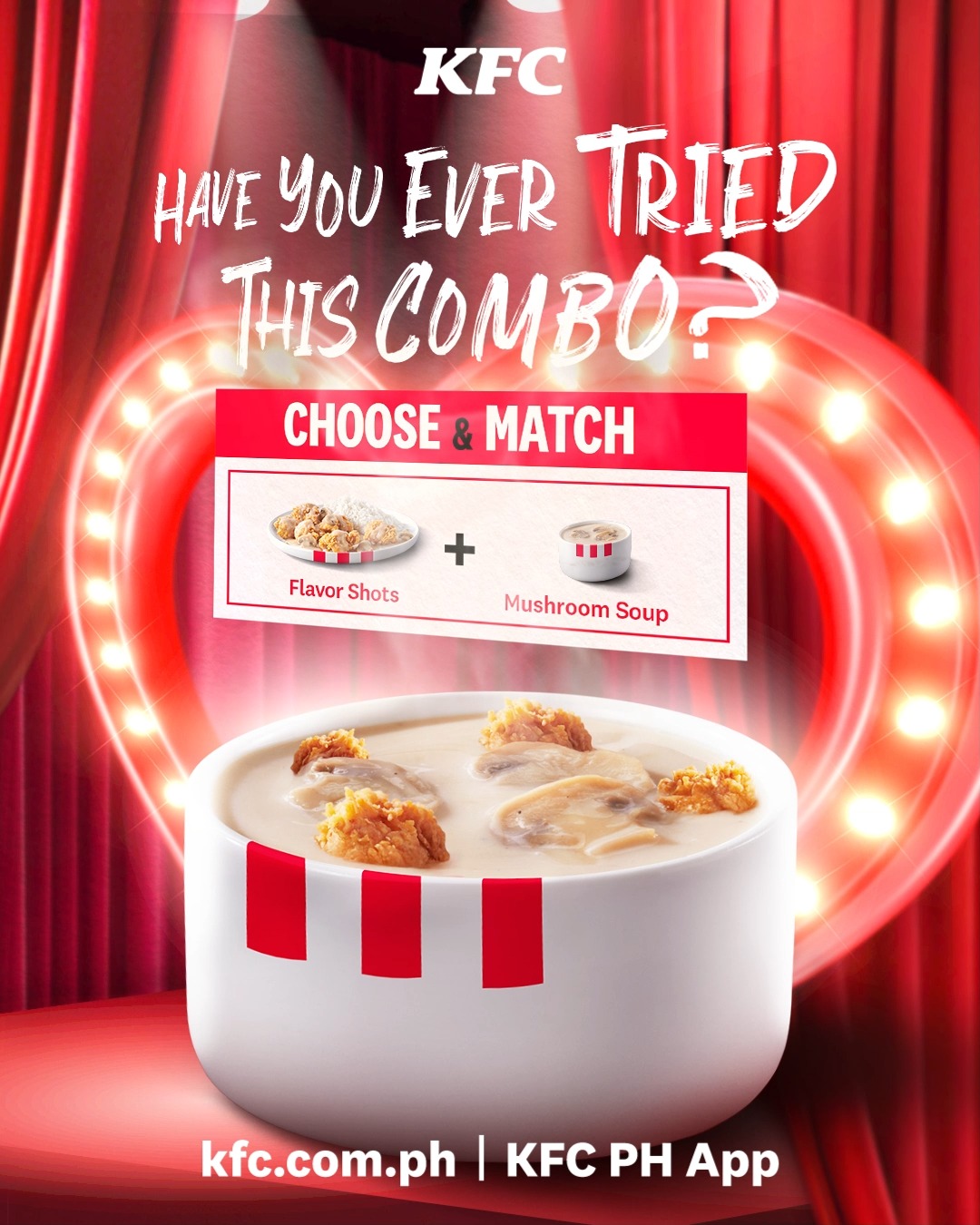  GustoKoLang malaman anong combo ang gusto mong tikman Whatever you Choose Match, for sure, it will make you want to fall...