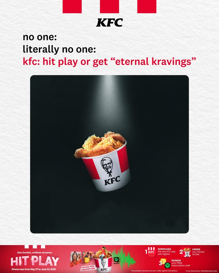 Oh, this is gonna be the crisp of the year For more details on how to join, tap here https bit.ly HitPlayWithKFC