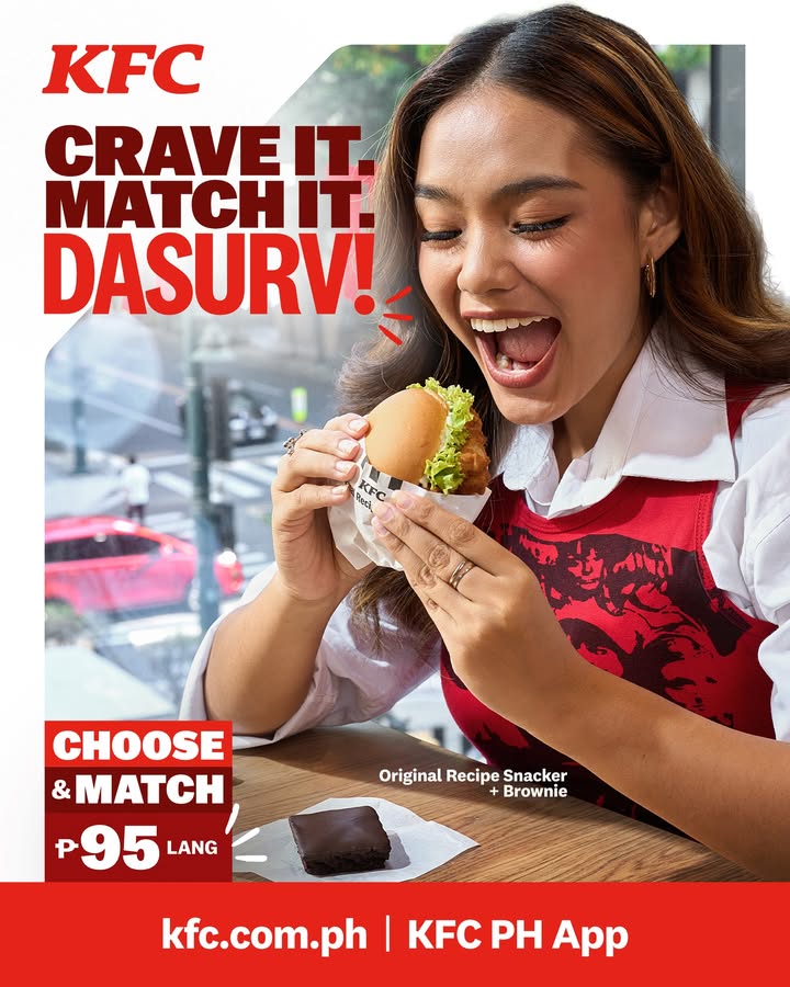 Show the real you with the realest KFC Choose Match combos