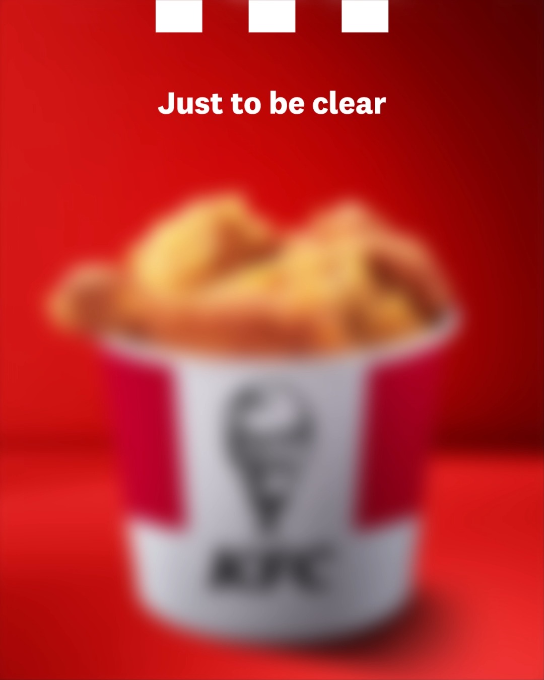 Straight up finger lickin freshness 