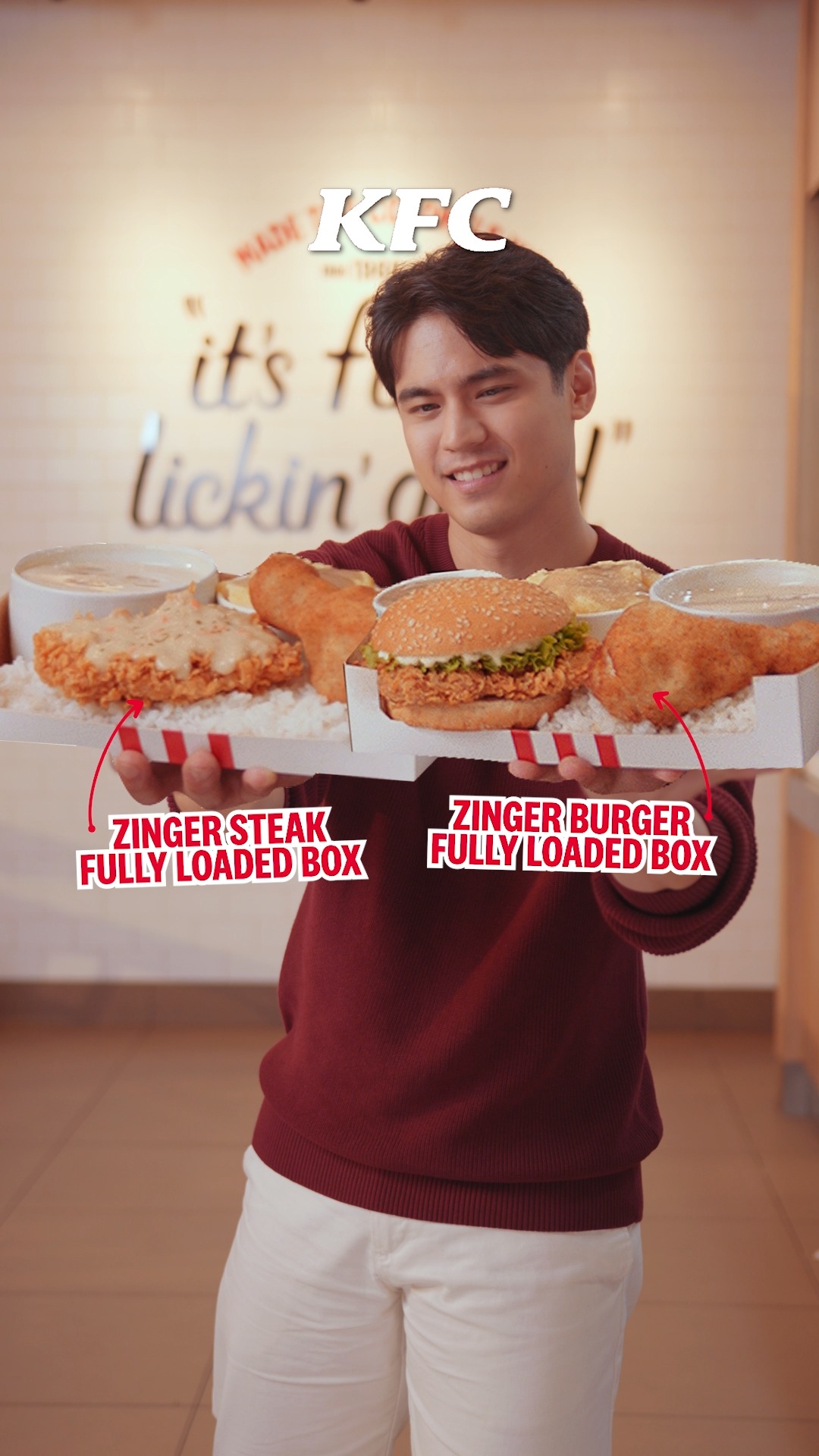 Zinger Burger Fully Loaded Box or Team Zinger Steak Fully Loaded Box Which team are you on Comment down below and back you...