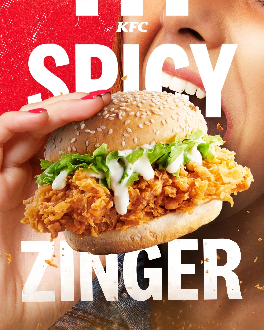 Jaws dropped just to take a bite of our Zinger Even the best can get better, so try it for yourself today at any store ...