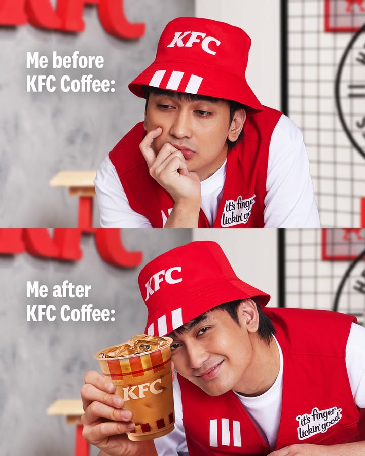 Adie is me when it comes to my KFC coffee 