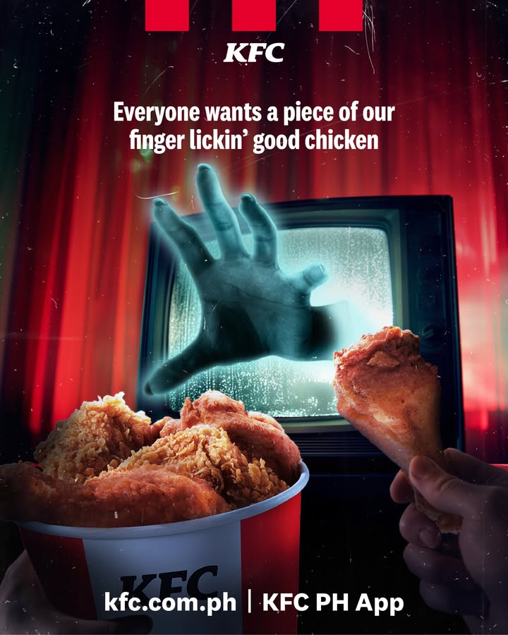 Nothing scarier than having to share my chicken No tricks, just treats when you order from KFC 