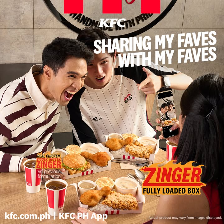 If this is your vibe, lets be friends. Get your Zinger Fully Loaded Box with your besties today.