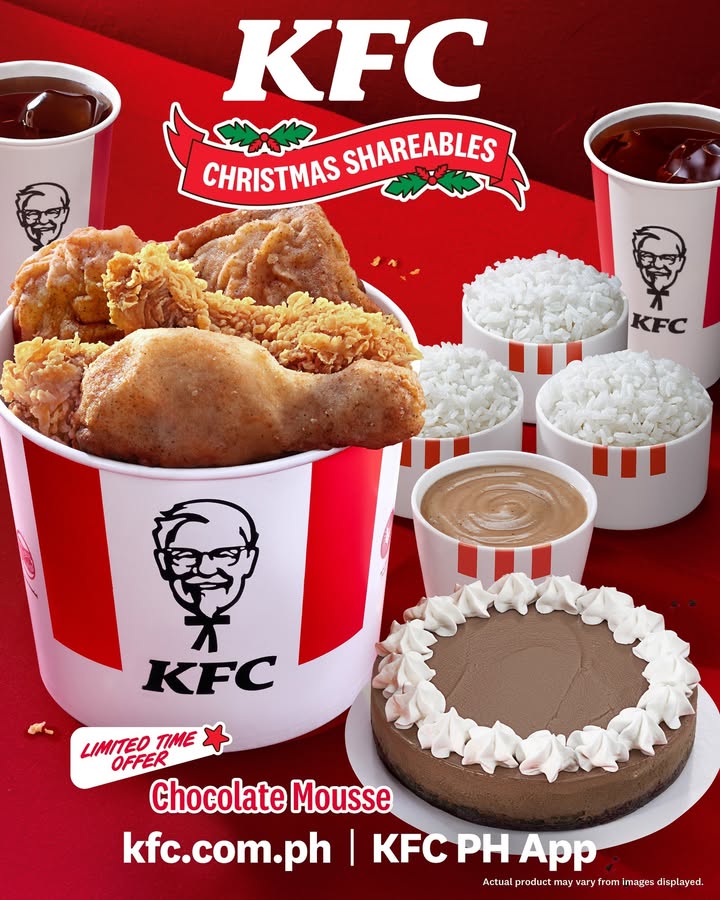 Make every bite feel merry this season Get the KFC Christmas Shareables and enjoy a feast packed with your all time faves.