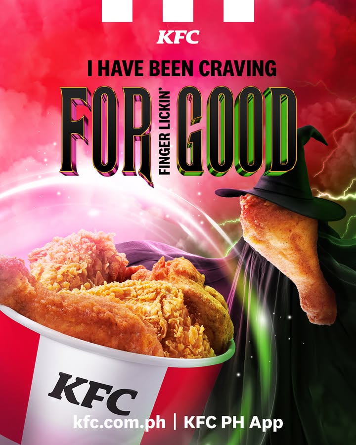 Id sooner try defying gravity than give up my favorite KFC chicken Tag your movie buddy that loves munching on KFC in ...