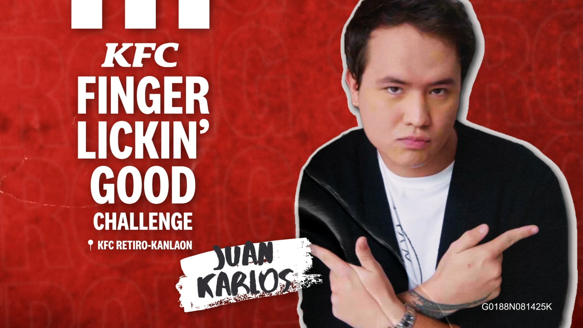 When the challenge is to create a KFC Zinger, juan karlos delivers. No crumbs left behind.