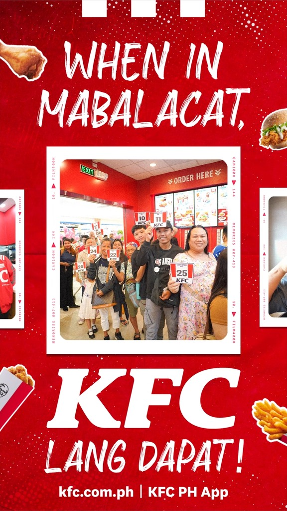 Unmatched flavors have arrived at Waltermart Mabalacat, Pampanga Kabalen, mangan ta na at our newest KFC store 