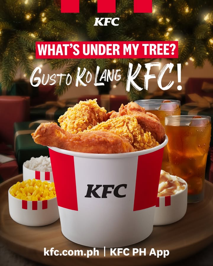 All I want for Christmas is KFC chicken Comment if youve been naughty or nice this year 