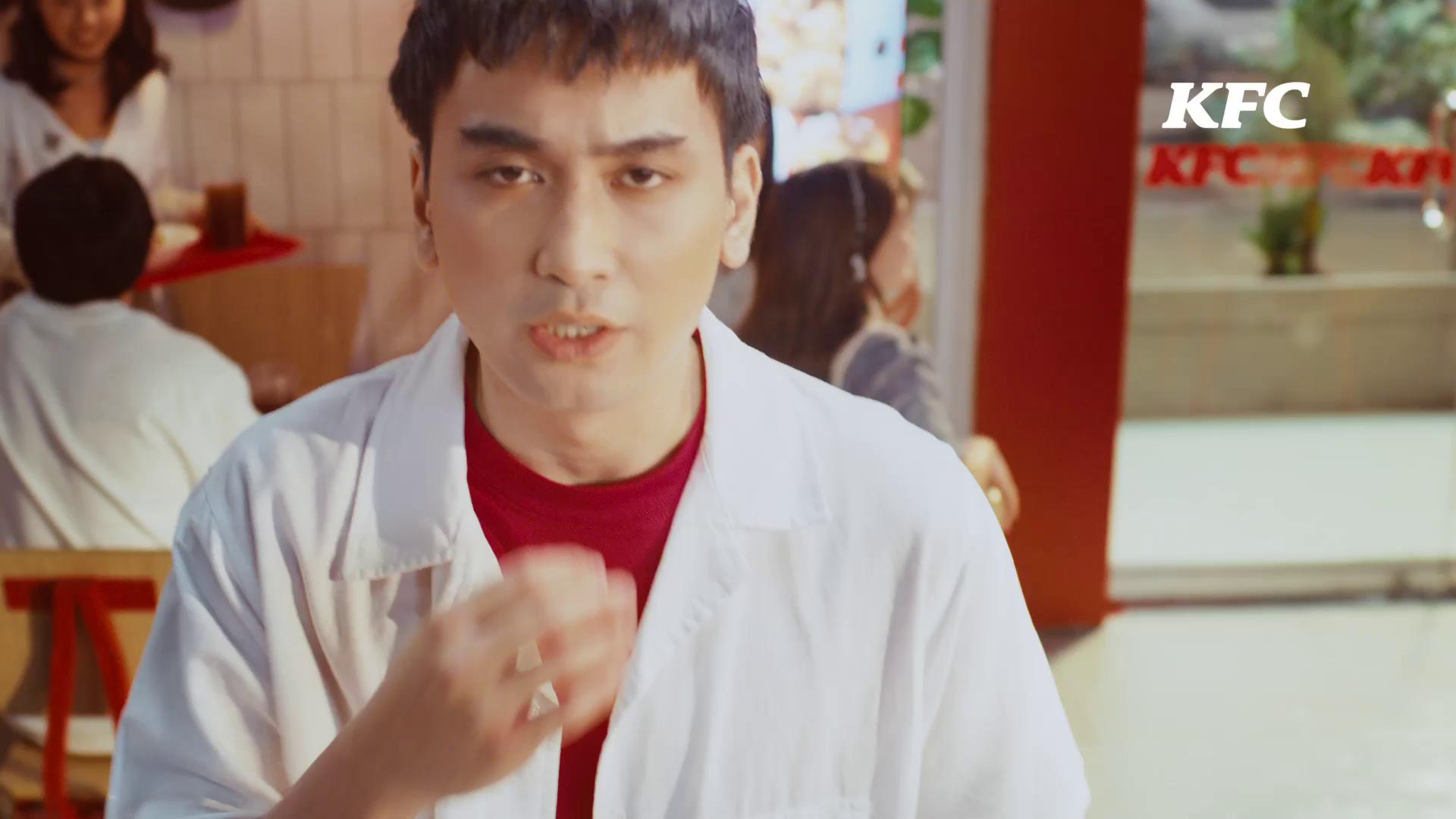 Craving for Korean Have a KBBQ Fest at KFC Made with real chicken and topped with a sweet, smoky glaze.