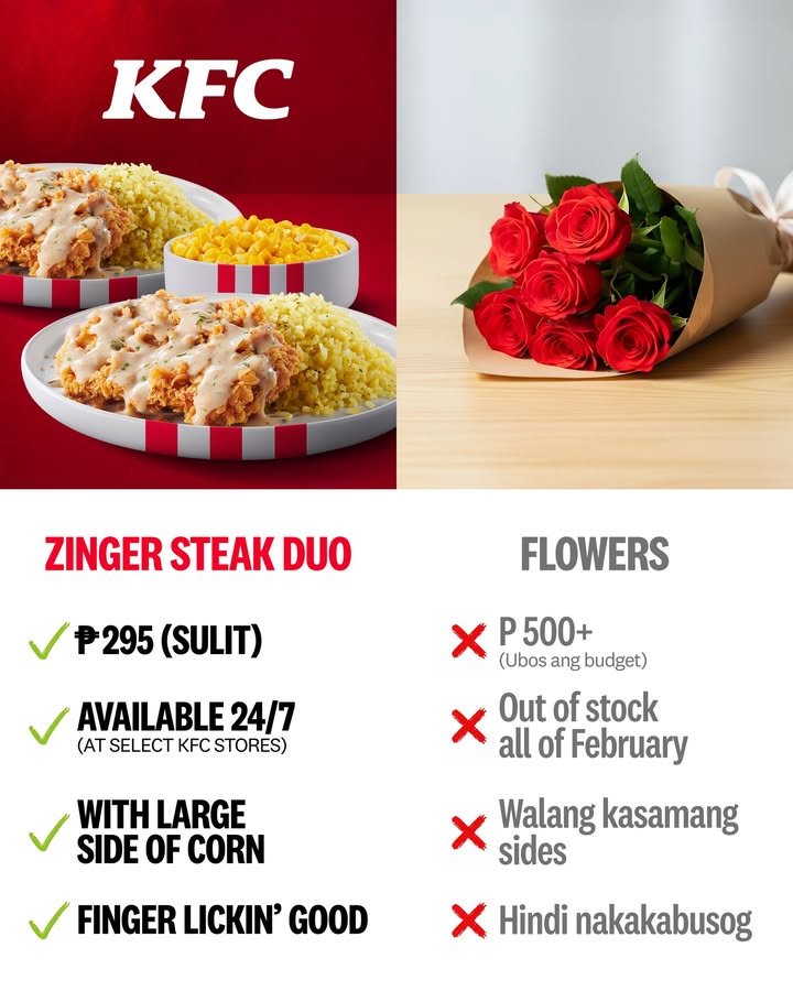 Happy heart and happy tummy Theres only one right choice this Valentines Day. 