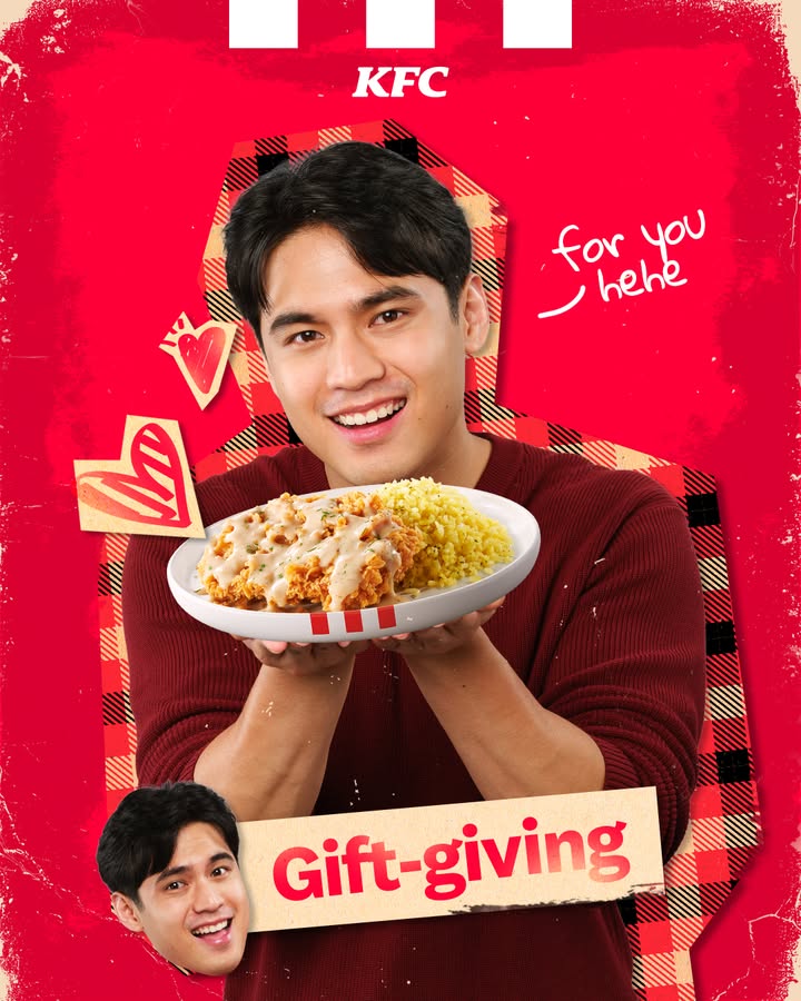 Kahit ano pang love language mo, ang importante its finger lickin good Kaya order KFC today for your love...