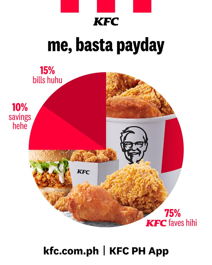 Iba talaga pag adulting, may finger lickin good priorities