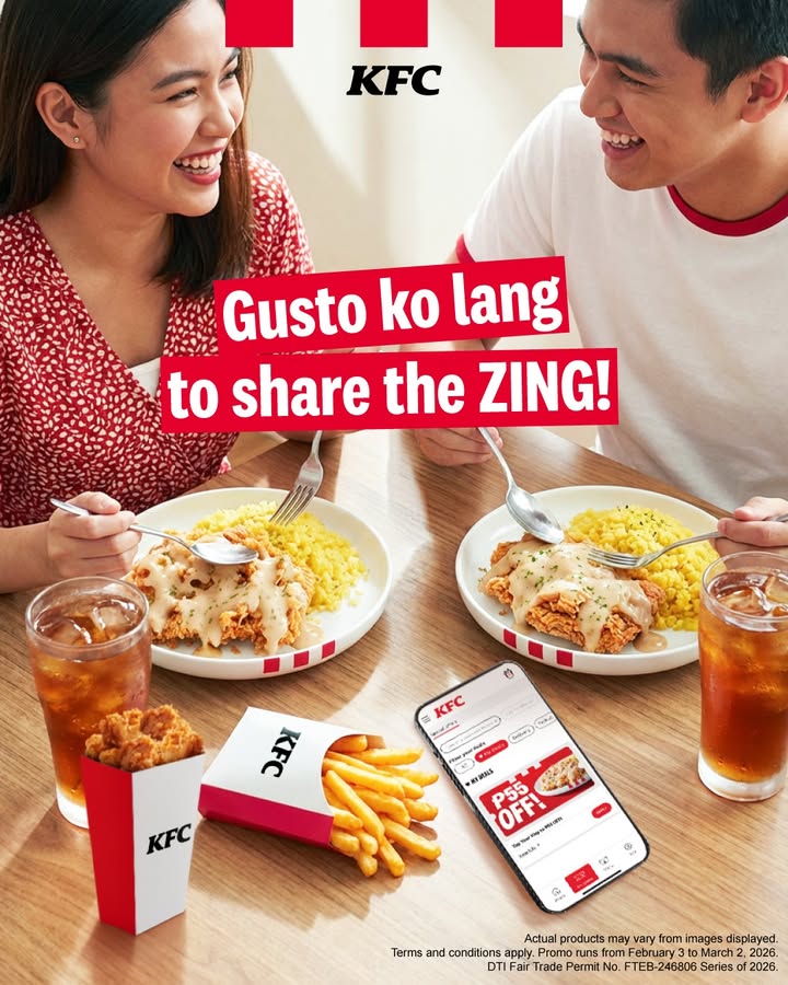 Ikaw lang at KFC voucher, sapat na. Get 55 OFF your next KFC feast when you order a min