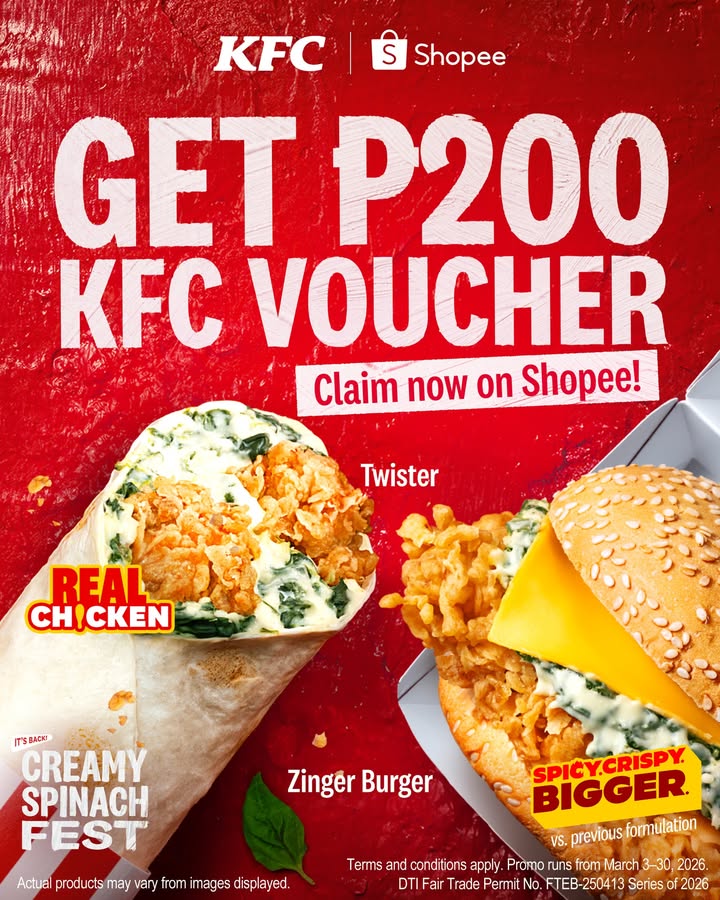 Craving a finger lickin good 200 OFF Become a Shopee VIP and claim this exclusive voucher today
