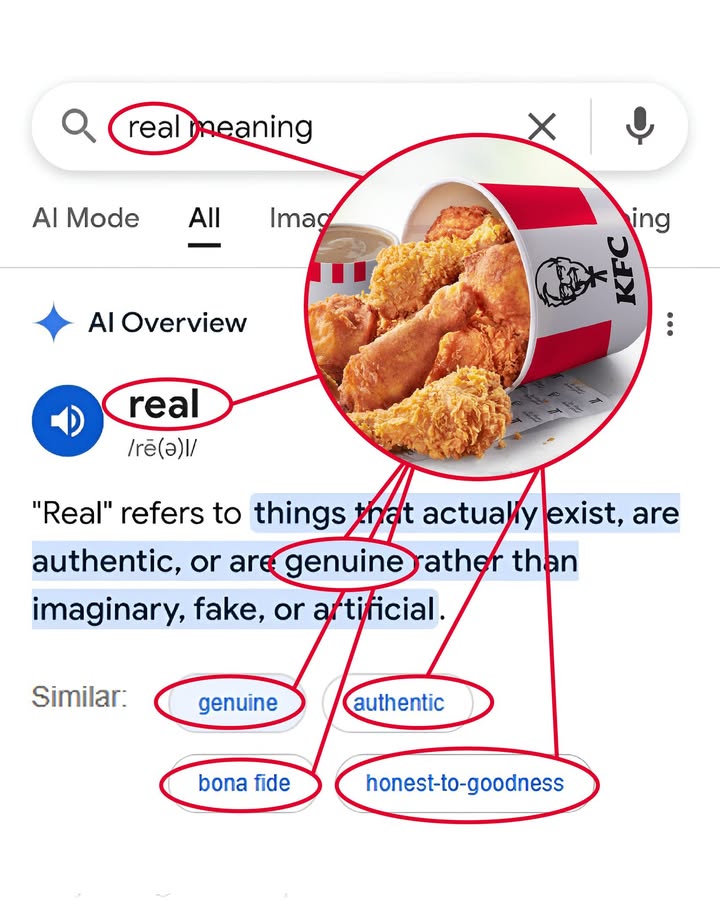 The dictionarys definition of fresh is KFCs unmatched chicken 