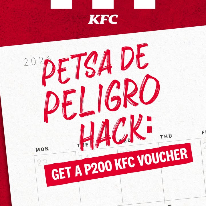 Ang craving natin today ay to survive Petsa de Peligro Be a Shopee VIP member now to secure that P200 KFC voucher Mis...