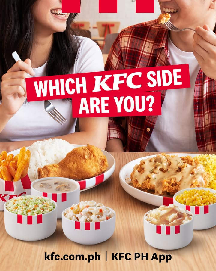 Anyone up for sides We know we always are Nothing comes close to ordering a 1 pc Chicken Meal and getting to choose yo...
