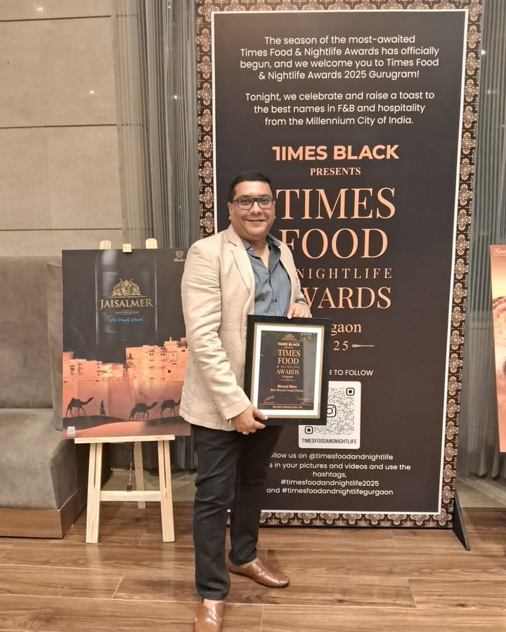 Officially, Best Biryani in Town Times Food Nightlife Awards 2025 Award ke saath Jo dum hum lagate hain, uss dum pe aapka bharosa raha har ek aroma, har ek bite mein Officially, Best Biryani in Town Times Food Nightlife Awards 2025 Award ke saath Jo dum hum lagate hain, uss dum pe ...