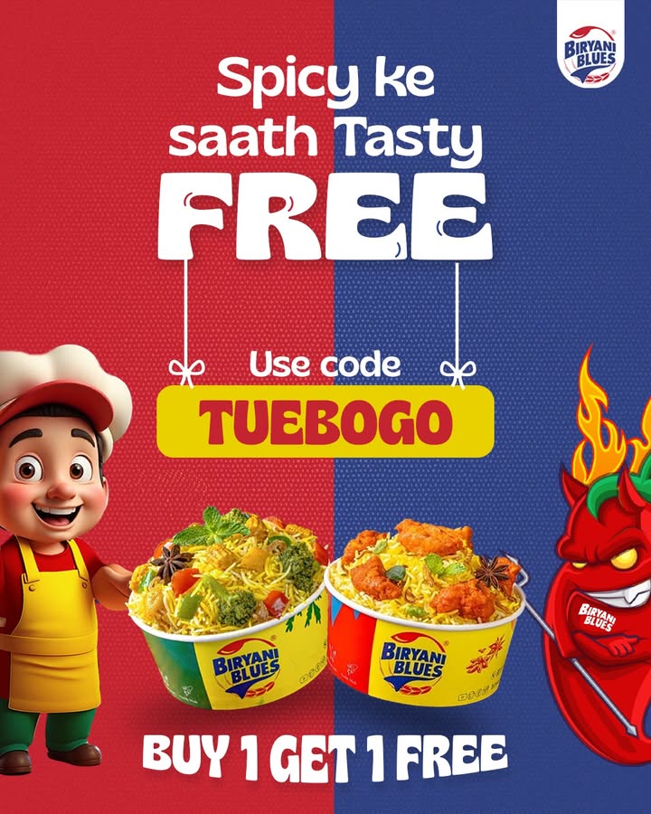 Biryani ka full Bhai Bhai combo ready hai