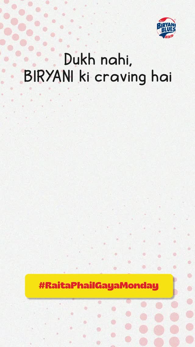 Monday blues nahi, more like Monday bhukh raitaphailgayamonday biryani biryanilove biryanilovers biryaniblues bir...
