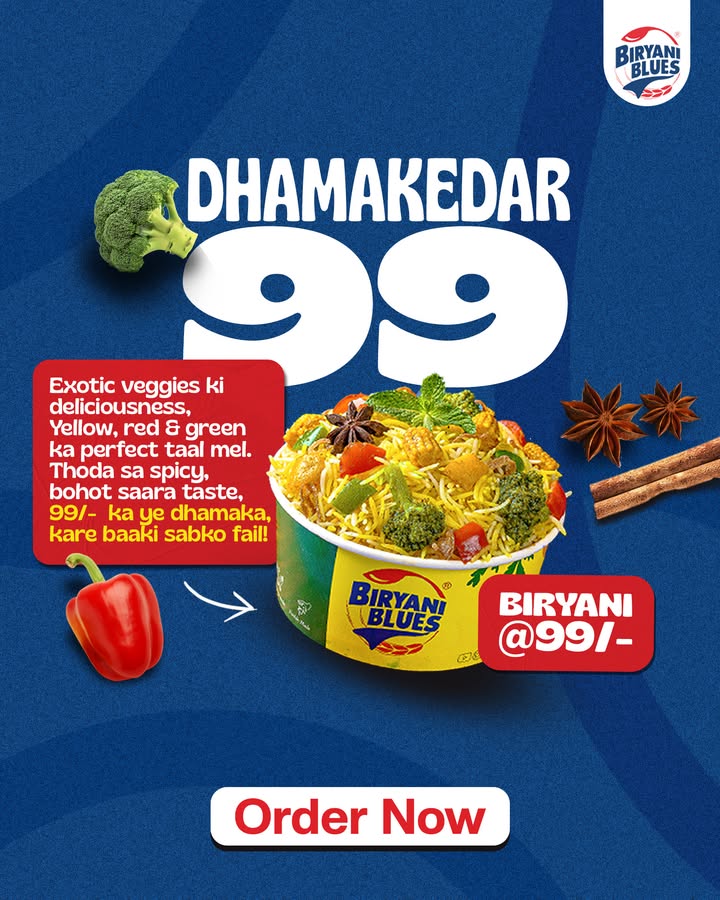 Warning Ye Veg Biryani look se innocent, par taste mein total rebel hai biryani biryanilove biryanilovers biryan...
