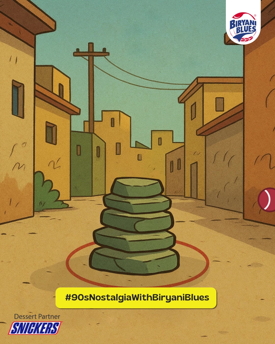 Toh stack karo apne bachpan ke funny moment ko comments mein Dessert Partner Snickers India biryani biryanilove bir...