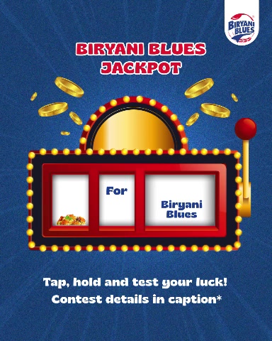  Contest Alert Step 1 Type biryani from Biryani Blues Step 2 Screenshot it Step 3 DM us or tag us ...